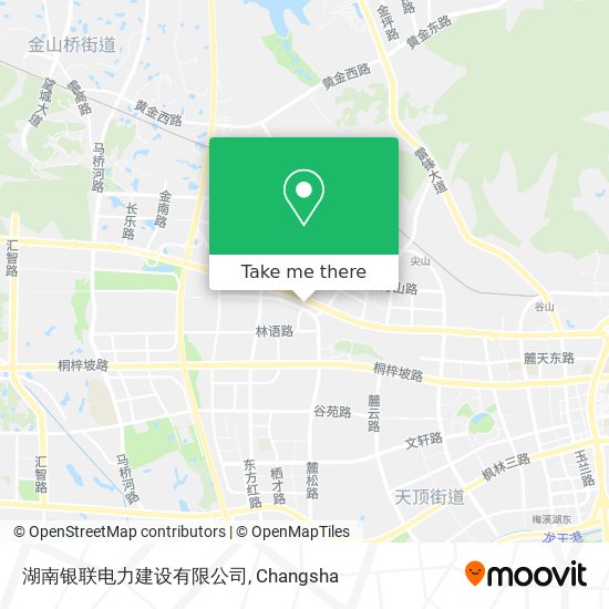 湖南银联电力建设有限公司 map