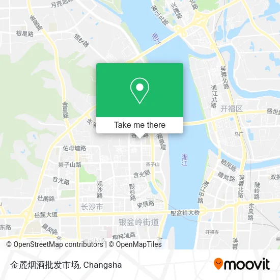 金麓烟酒批发市场 map