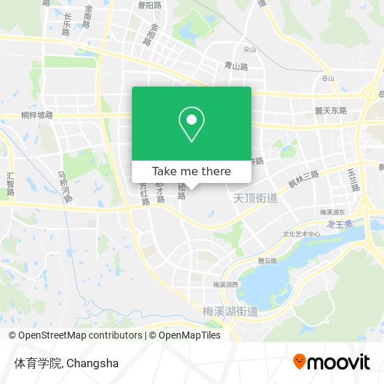 体育学院 map
