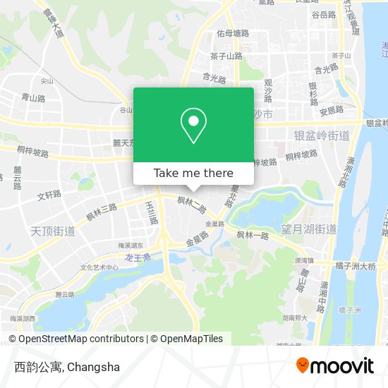 西韵公寓 map