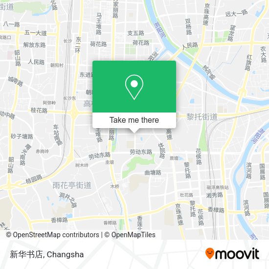 新华书店 map