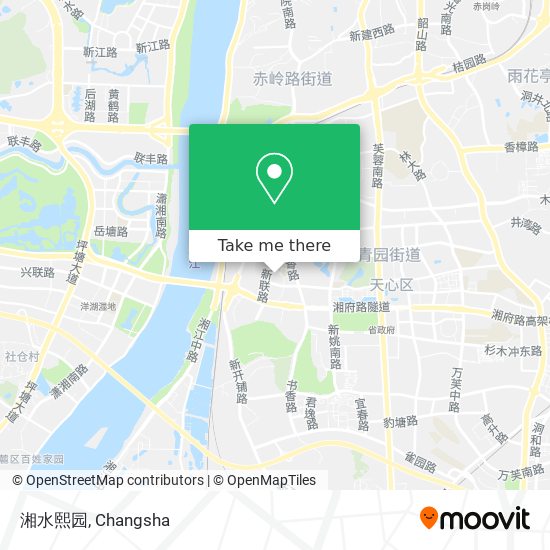 湘水熙园 map
