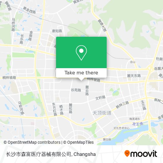 长沙市森富医疗器械有限公司 map