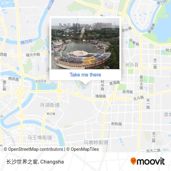 长沙世界之窗 map
