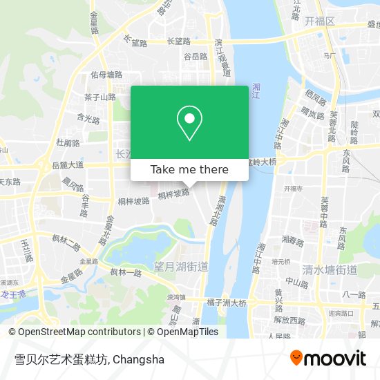 雪贝尔艺术蛋糕坊 map