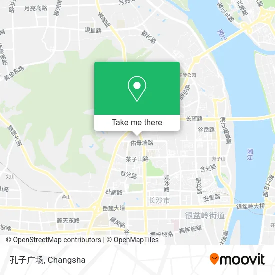 孔子广场 map