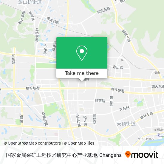 国家金属采矿工程技术研究中心产业基地 map