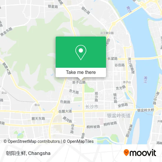 朝阳生鲜 map