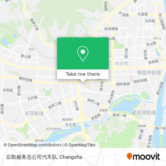后勤服务总公司汽车队 map