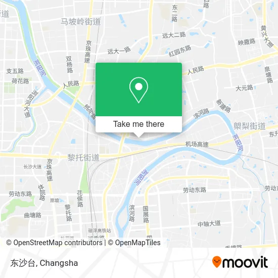 东沙台 map