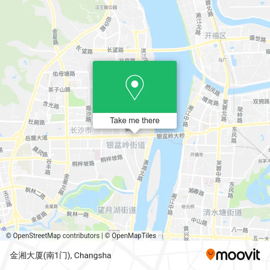 金湘大厦(南1门) map