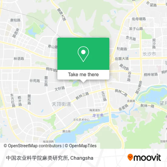 中国农业科学院麻类研究所 map