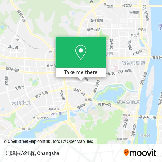 润泽园A21栋 map