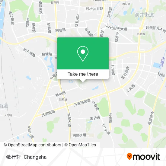 敏行轩 map