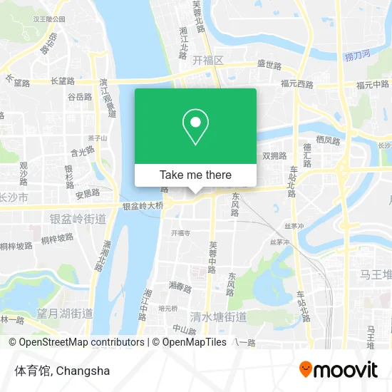 体育馆 map