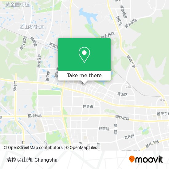 清控尖山湖 map