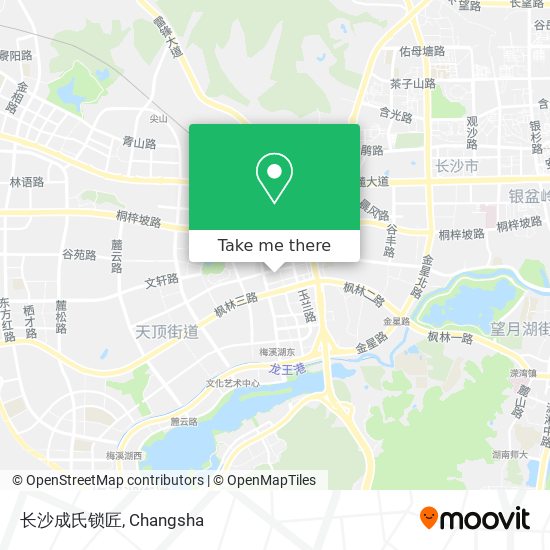 长沙成氏锁匠 map