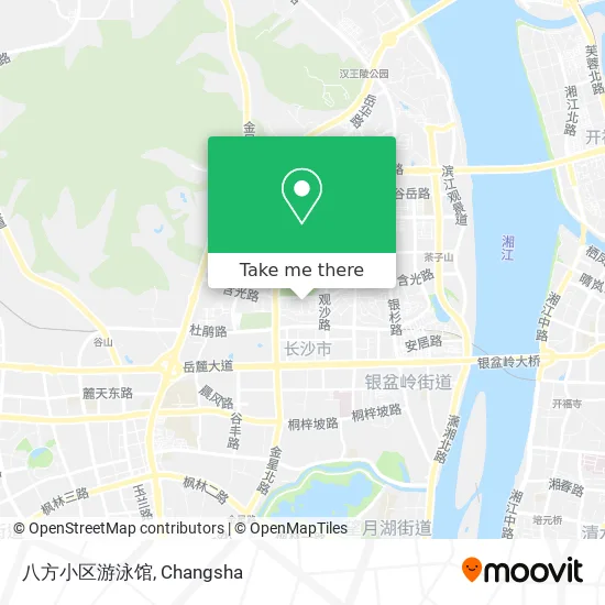 八方小区游泳馆 map