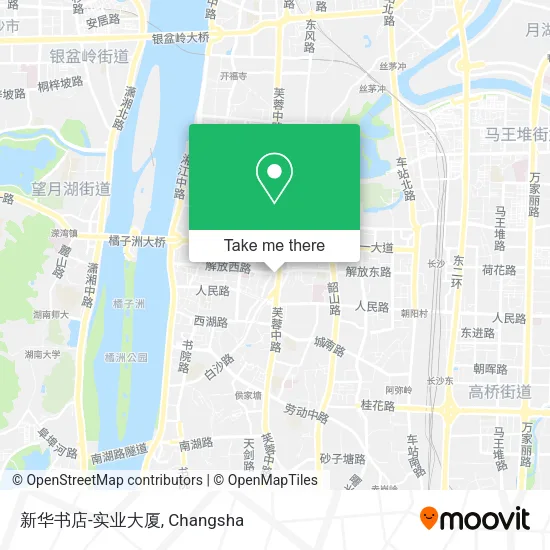 新华书店-实业大厦 map