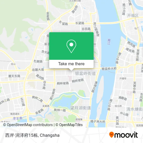 西岸·润泽府15栋 map