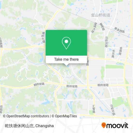 乾扶塘休闲山庄 map