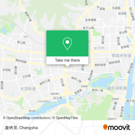 趣烤茶 map
