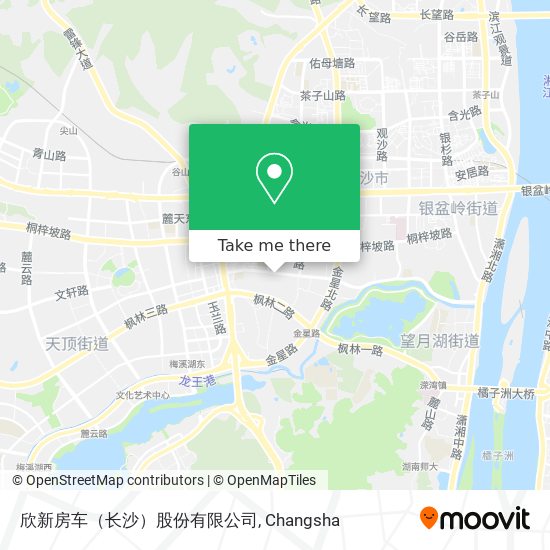 欣新房车（长沙）股份有限公司 map