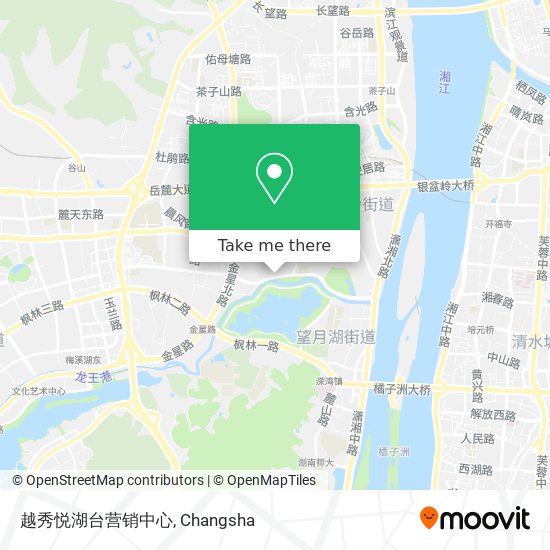 越秀悦湖台营销中心 map