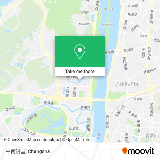 中南讲堂 map