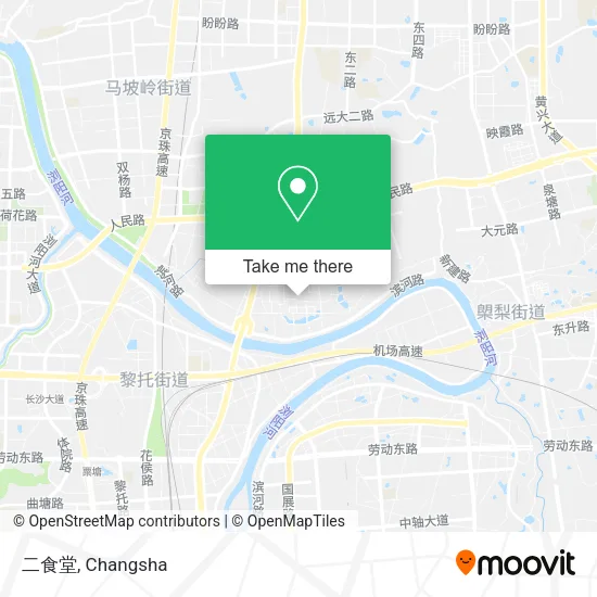 二食堂 map