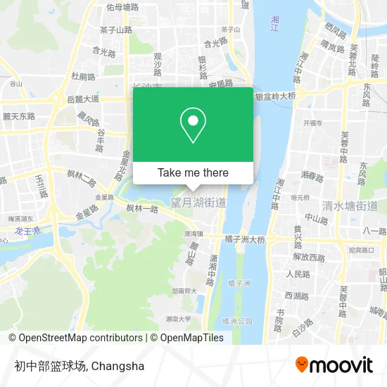 初中部篮球场 map