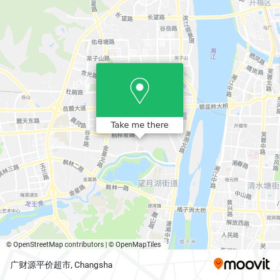 广财源平价超市 map