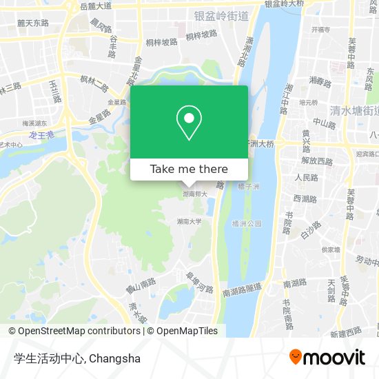 学生活动中心 map