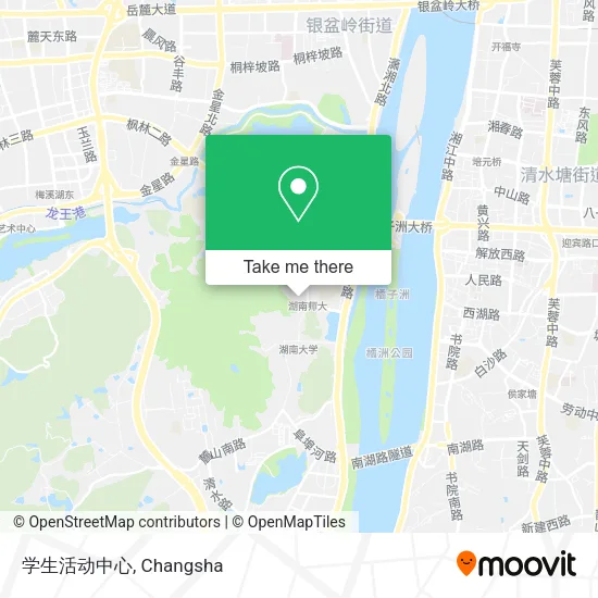 学生活动中心 map