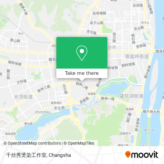 千丝秀烫染工作室 map