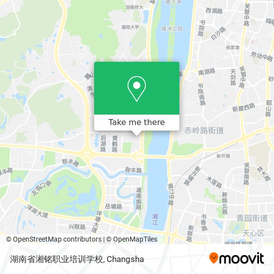 湖南省湘铭职业培训学校 map