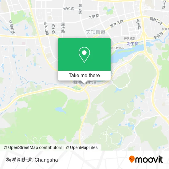 梅溪湖街道 map