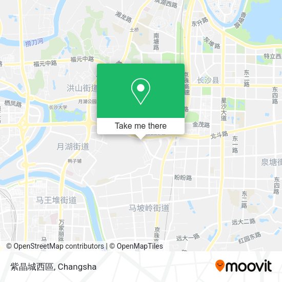 紫晶城西區 map