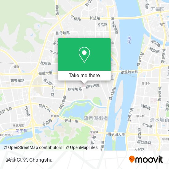 急诊Ct室 map