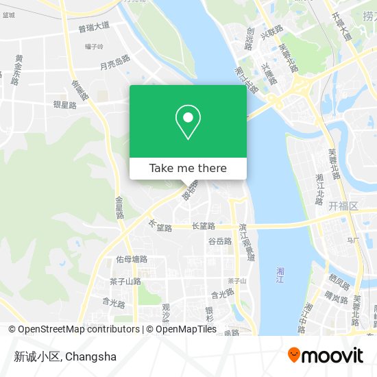 新诚小区 map