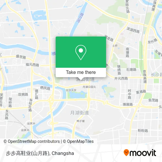 步步高鞋业(山月路) map