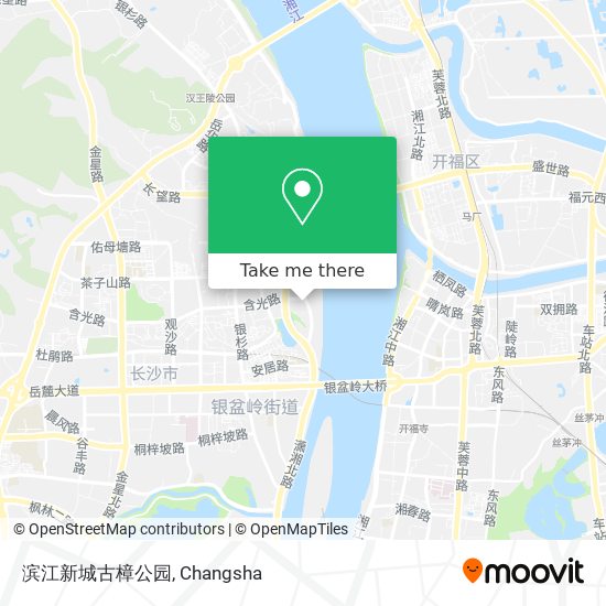 滨江新城古樟公园 map
