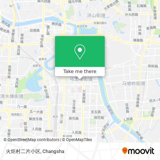 火炬村二片小区 map
