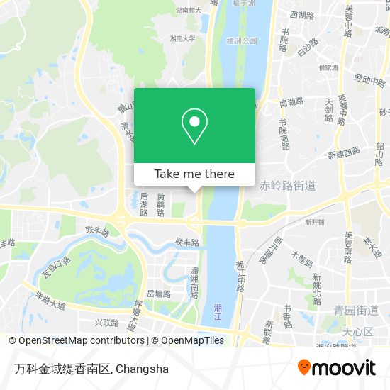 万科金域缇香南区 map