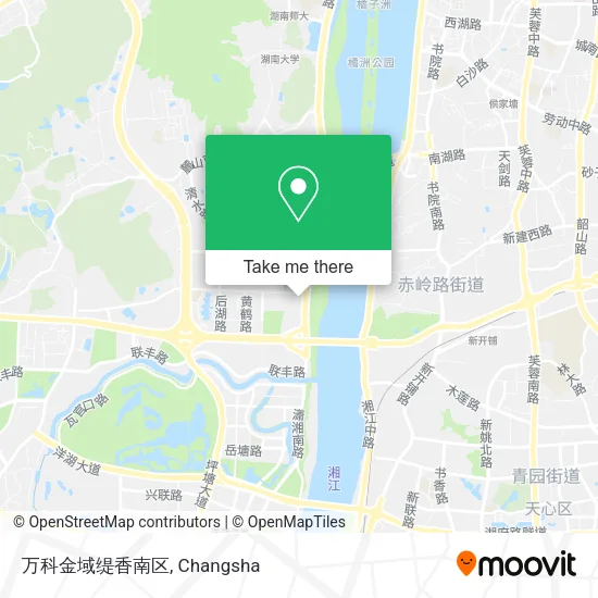 万科金域缇香南区 map