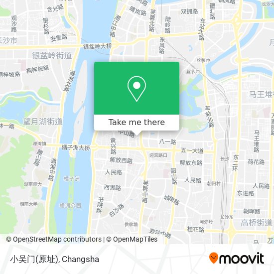 小吴门(原址) map