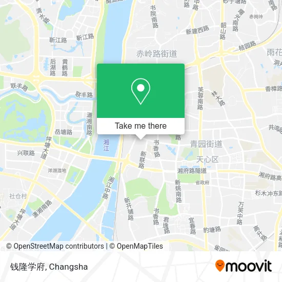 钱隆学府 map