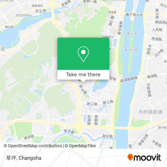草坪 map