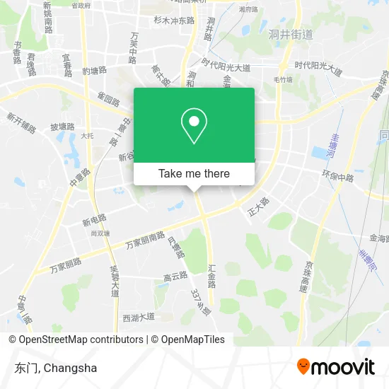 东门 map