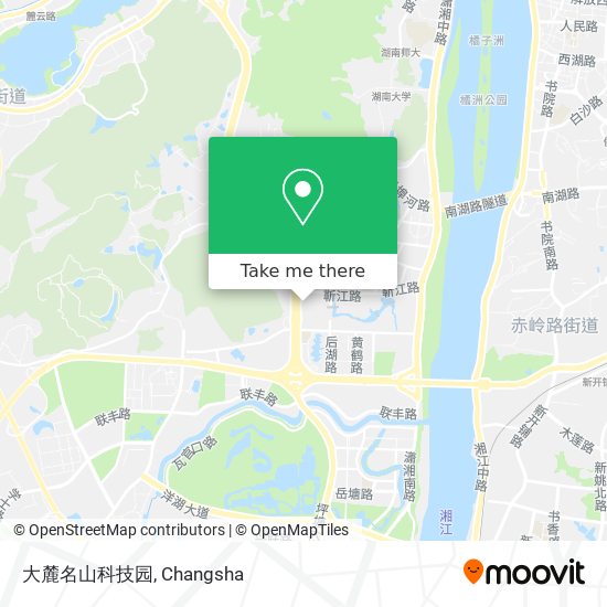 大麓名山科技园 map